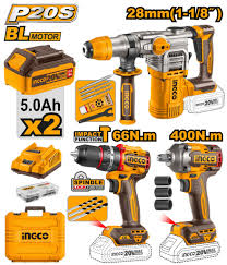 ست کمبو 3 عددی شارژی اینکو کد CKLI20638