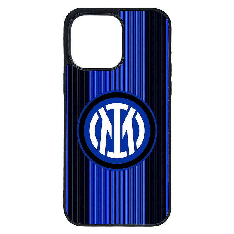 کاور طرح تیم اینتر Inter کد G-194 مناسب برای گوشی موبایل اپل iPhone 15 Pro Max | دیجی قاب دونی