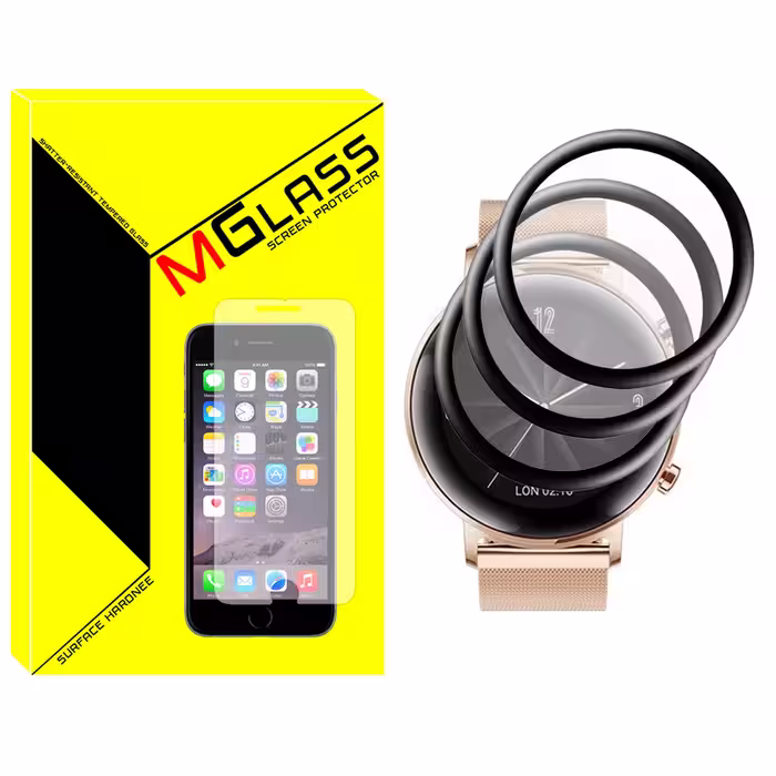 محافظ صفحه نمایش نانو ام گلس مدل NMG مناسب برای ساعت هوشمند هوآوی Watch GT2 42mm بسته سه عددی