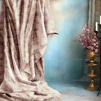 بک دراپ عکاسی با گل صورتی رنگ | گرافیک با طعم تربچه