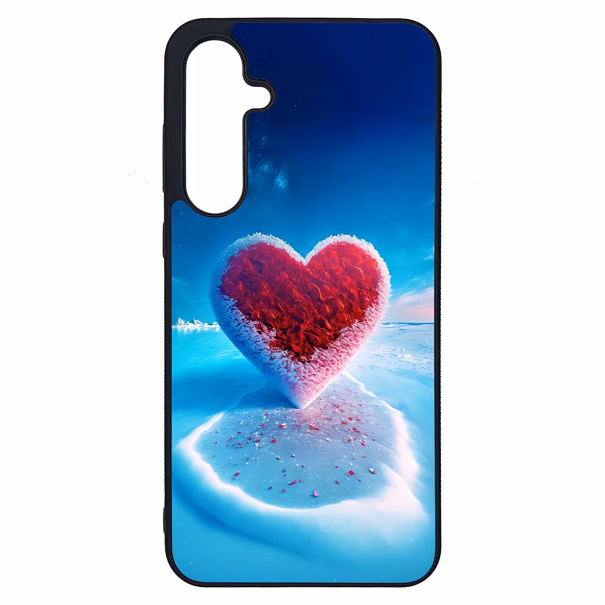 کاور طرح قلبی کد G-030 مناسب برای گوشی موبایل سامسونگ Galaxy A55 | دیجی قاب دونی