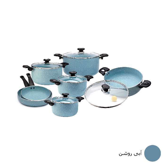 سرویس پخت و پز 12 پارچه زرساب مدل ویولت