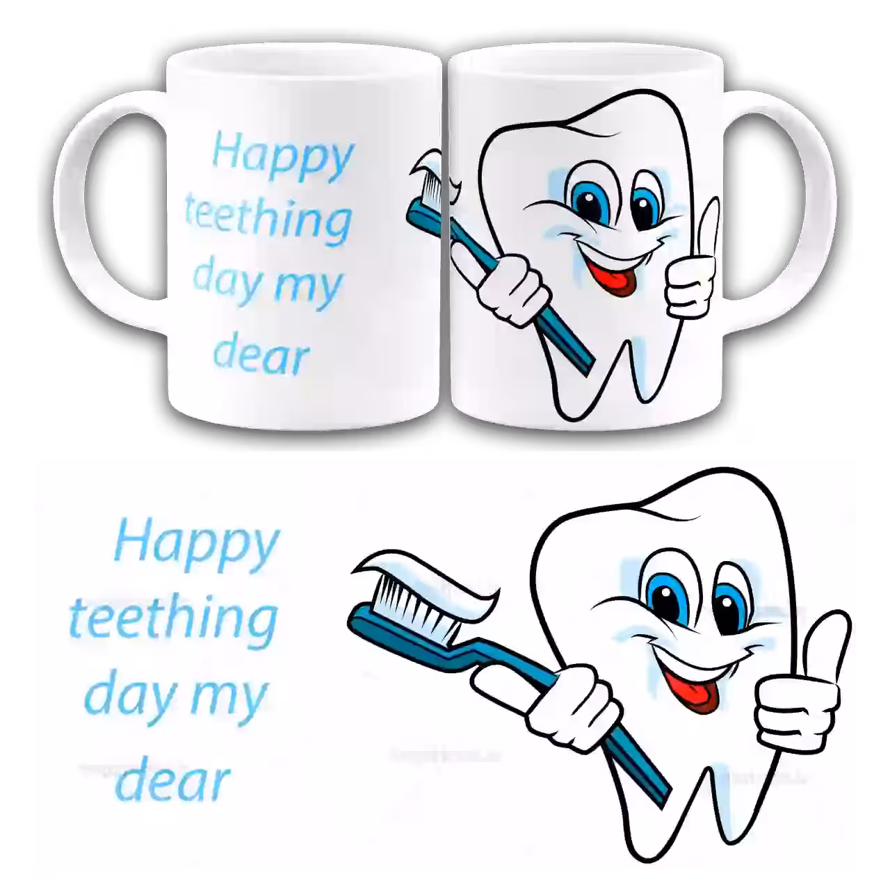 ماگ Happy teet day مدل  AO6