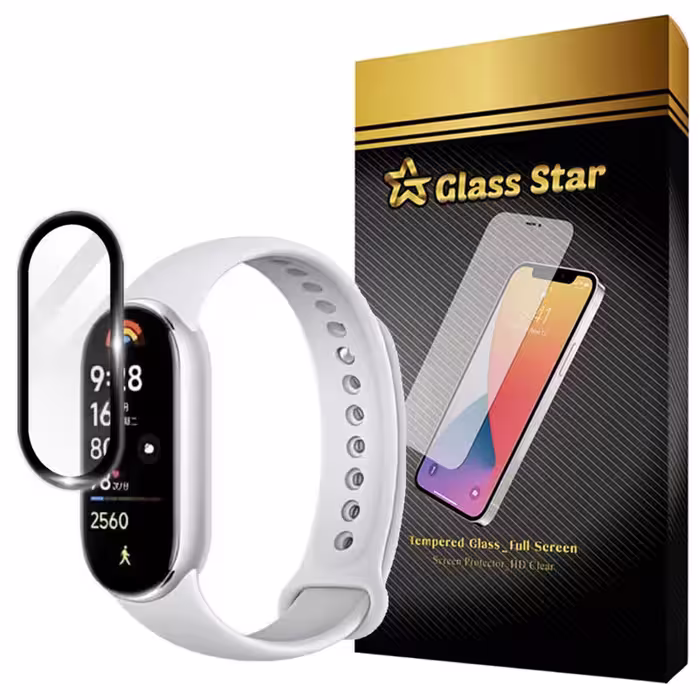 محافظ صفحه نمایش گلس استار مدل PMMG20 مناسب برای ساعت هوشمند شیائومی Mi Band 9 | کالا برتری