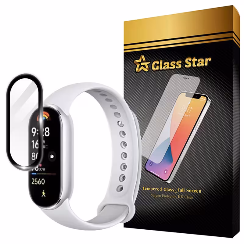 محافظ صفحه نمایش گلس استار مدل PMMG20 مناسب برای ساعت هوشمند شیائومی Mi Band 9 | کالا برتری