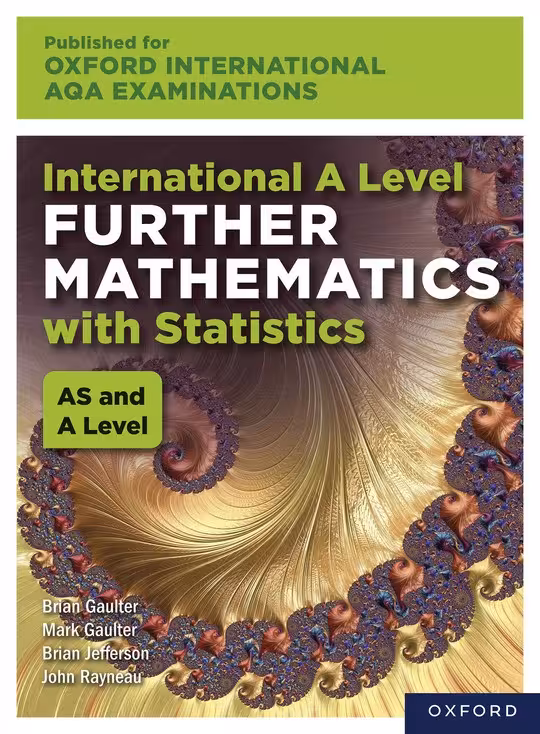 خرید و دانلود نسخه کامل کتاب Oxford International AQA Examinations: International A Level Further Mathematics with Statistics - Pdf