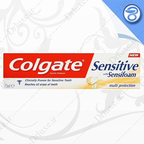 خمیردندان دندان حساس مدل SensiFoam کلگیت - دکتر لوکس