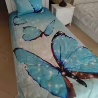 ست روتختی یک نفره طرح پروانه ها برند ایپک