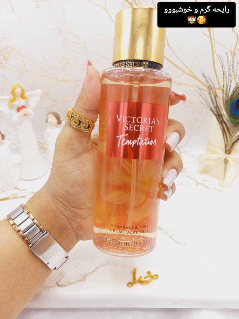 بادی اسپلش Temptation ویکتوریا سکرت اورجینال (رایحه گلی و میوه ای)