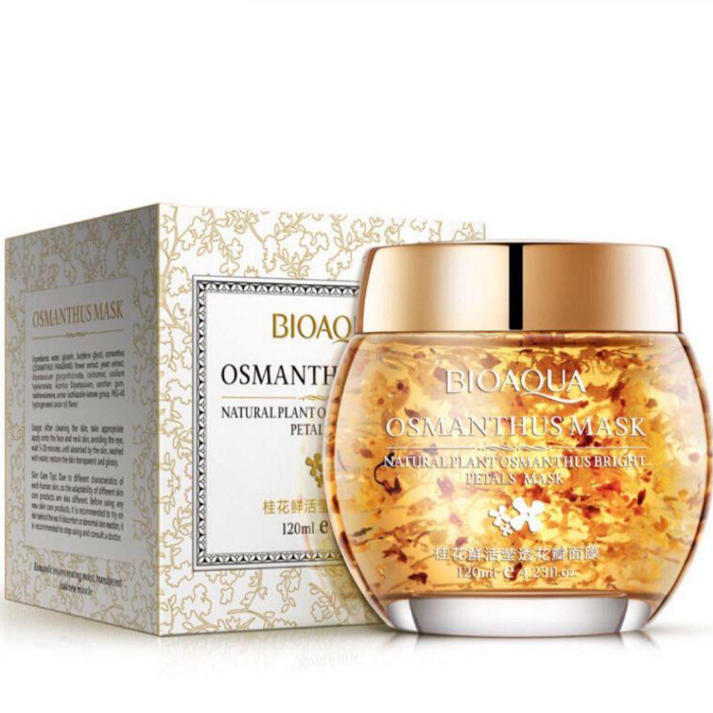 ماسک اسمانتوس طلایی بیوآکوا