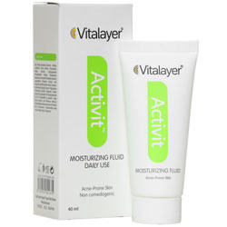 لوسیون فلوئید مرطوب کننده  پوست چرب وایت ویت ویتالیر