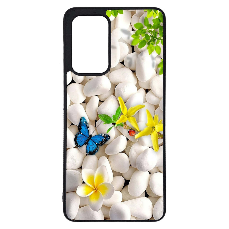 کاور طرح پروانه کد G-168 مناسب برای گوشی موبایل سامسونگ Galaxy A52s / A52 / A52 5G | دیجی قاب دونی