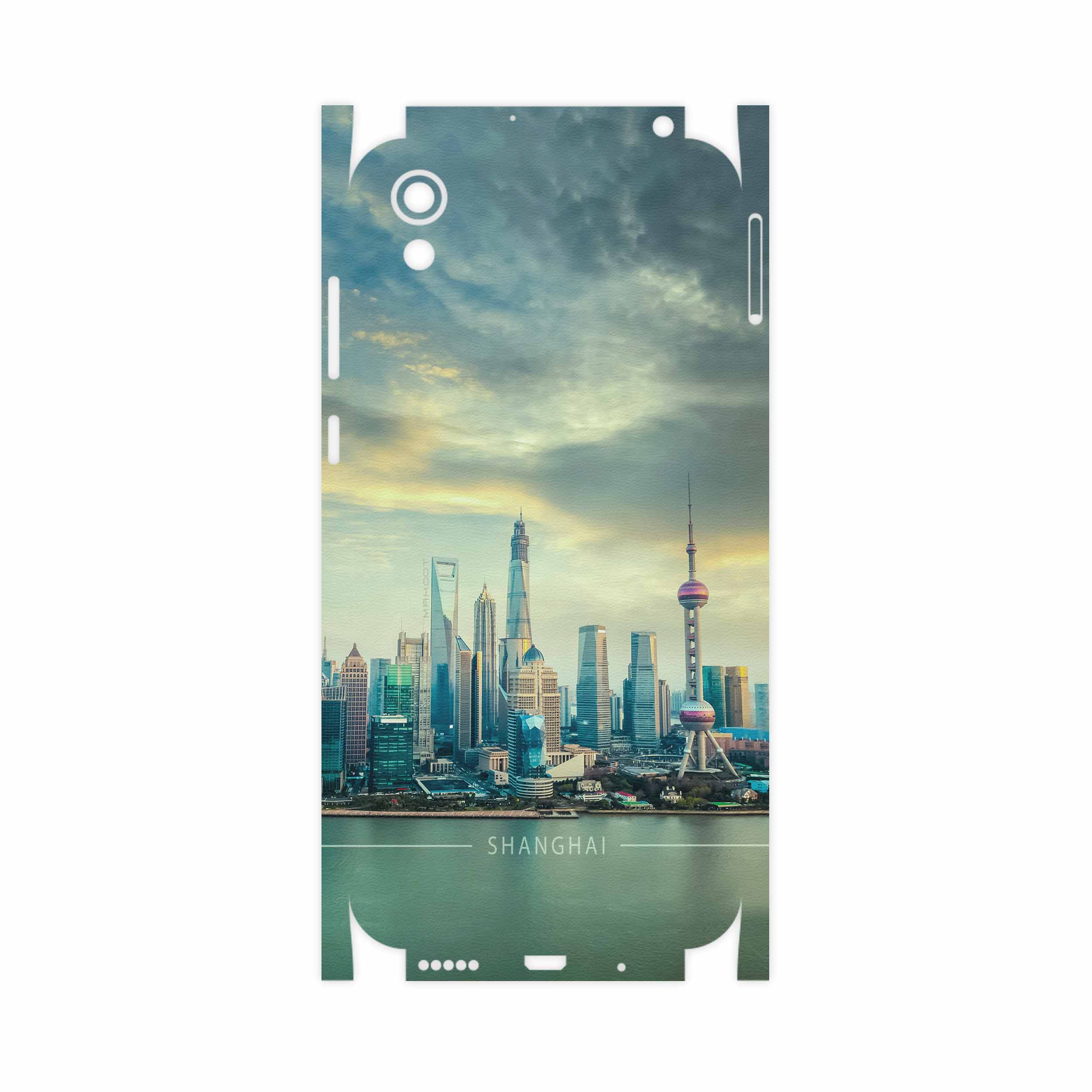 برچسب پوششی ماهوت مدل Shanghai City-FullSkin مناسب برای گوشی موبایل آنر 8S