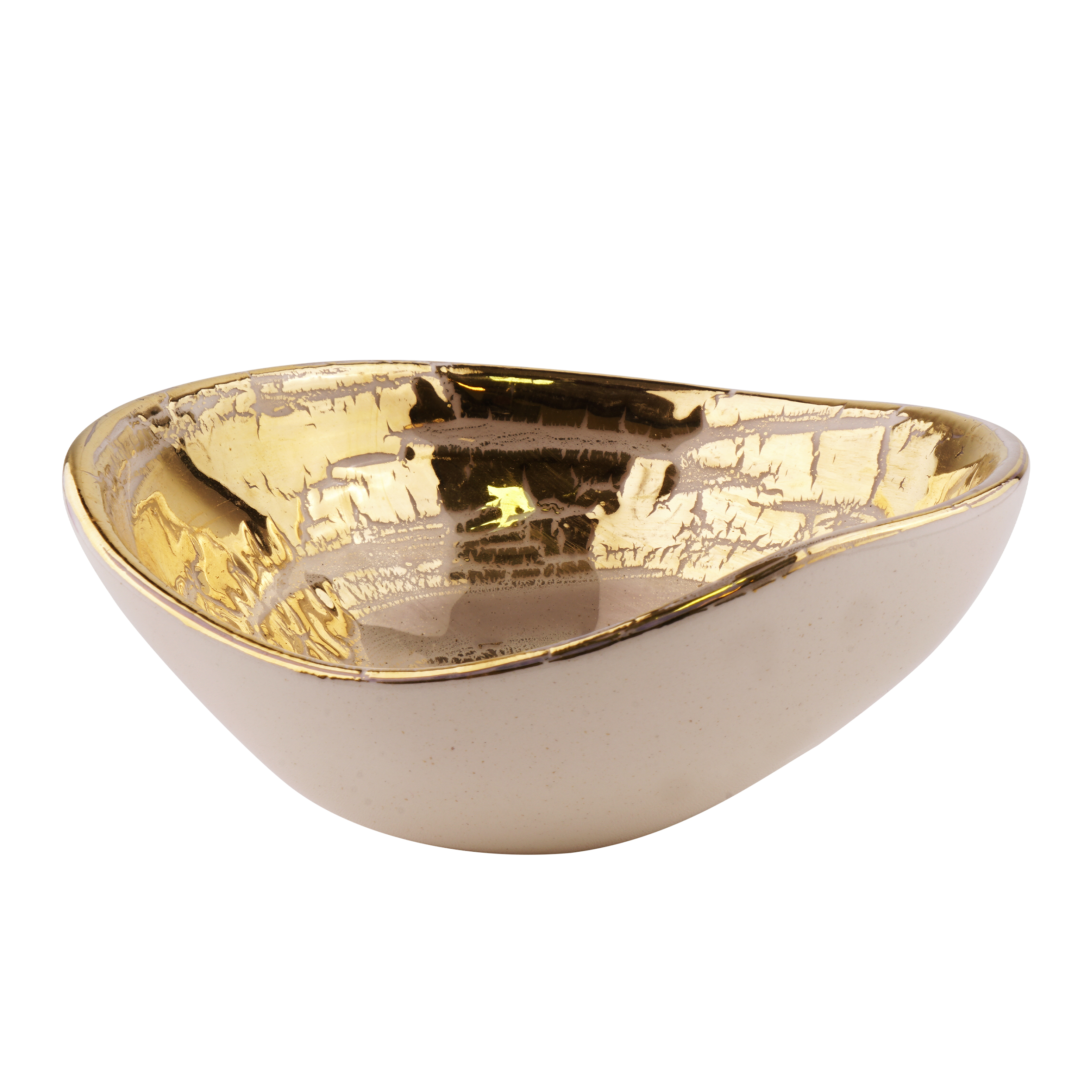 ظرف سرامیکی مدل کویری طرح طلا