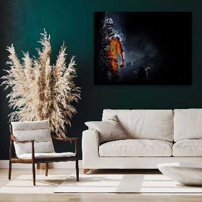 تابلو شاسی مدل battle fire black rose کد S-11012