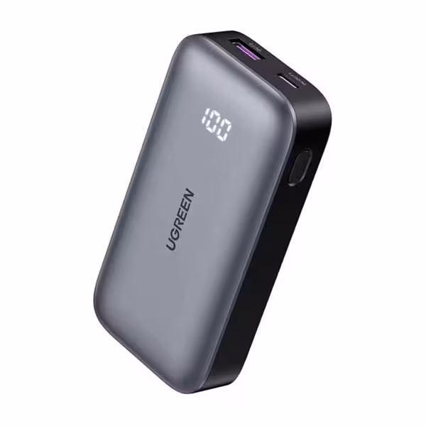 پاوربانک یوگرین مدل PB502-25185 با ظرفیت 10000 میلی آمپر