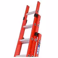 نردبان مخابراتی 7/5 متری 3 تکه مدل چهار گوش پرشین فراز پله