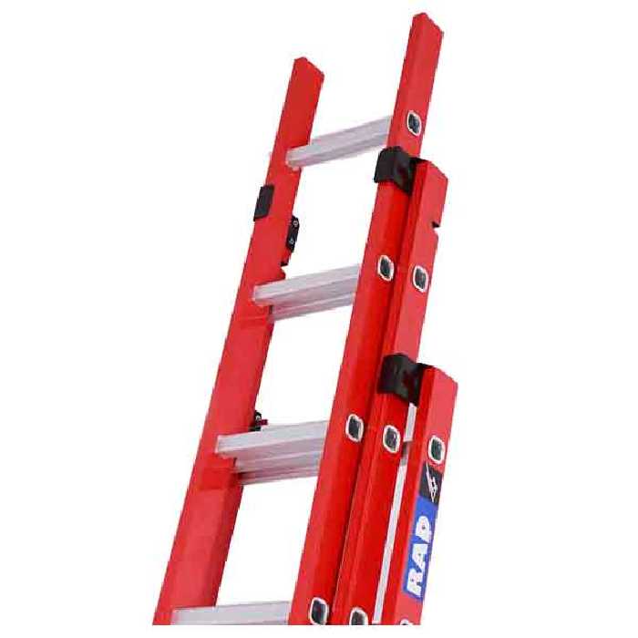 نردبان مخابراتی 7/5 متری 3 تکه مدل چهار گوش پرشین فراز پله