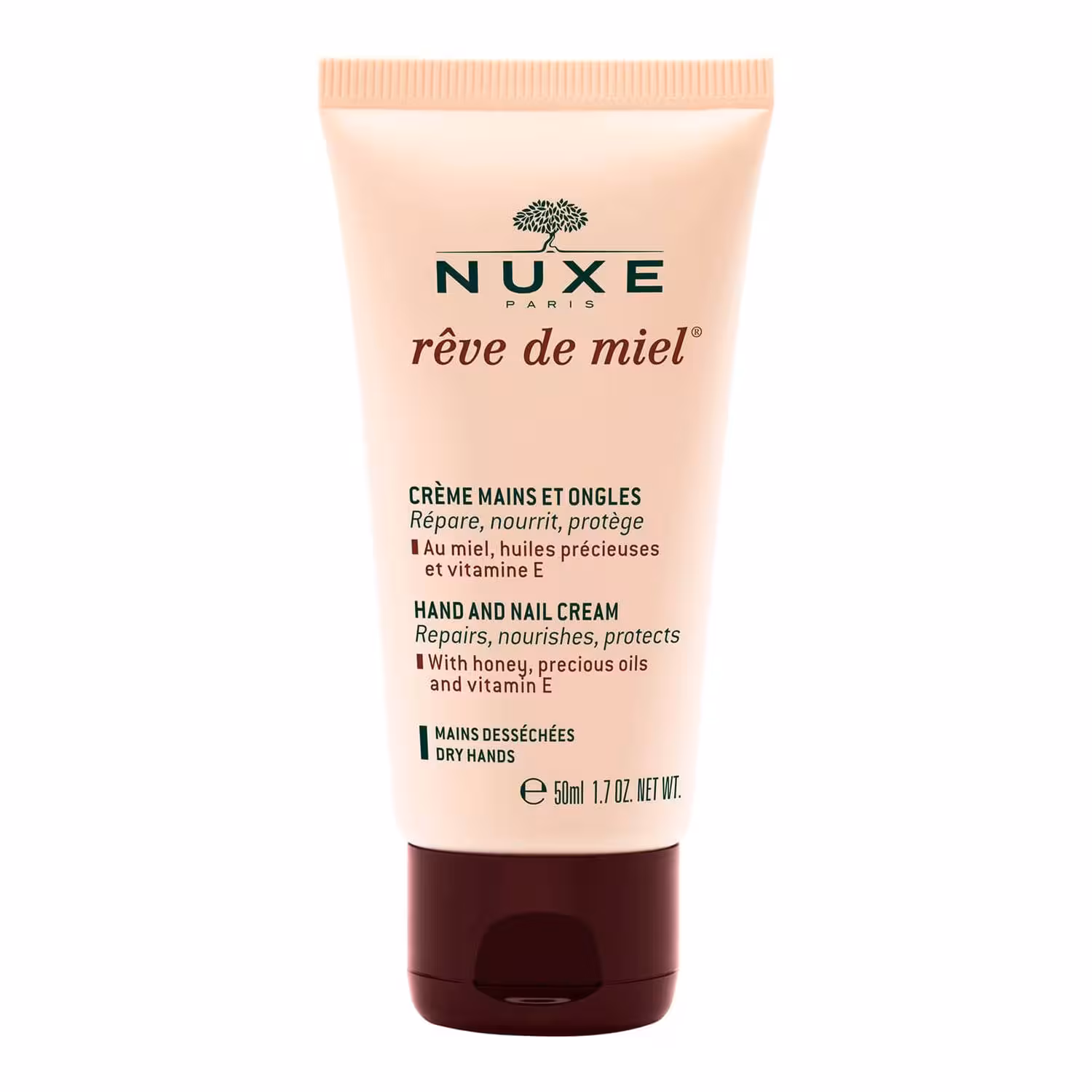 کرم مرطوب کننده نوکس مدل Reve De Miel Hand Nail حجم 50 میلی لیتر