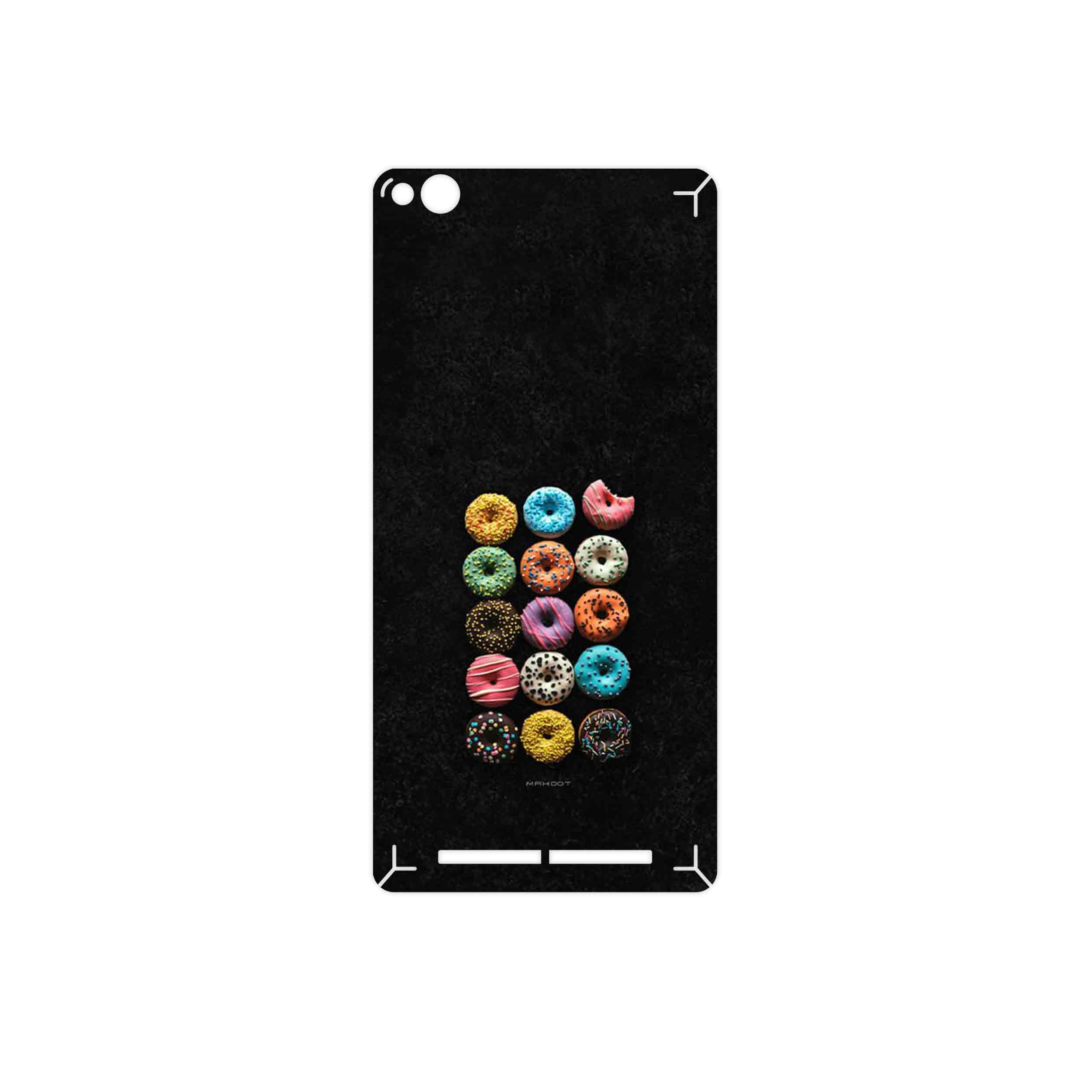 برچسب پوششی ماهوت مدل Doughnut مناسب برای گوشی موبایل شیائومی Redmi 3