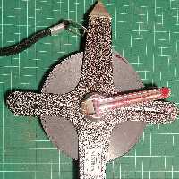 متر 50 متری بدنه فلزی مستحکم تیغه استیل و خوانا حرفه ای 