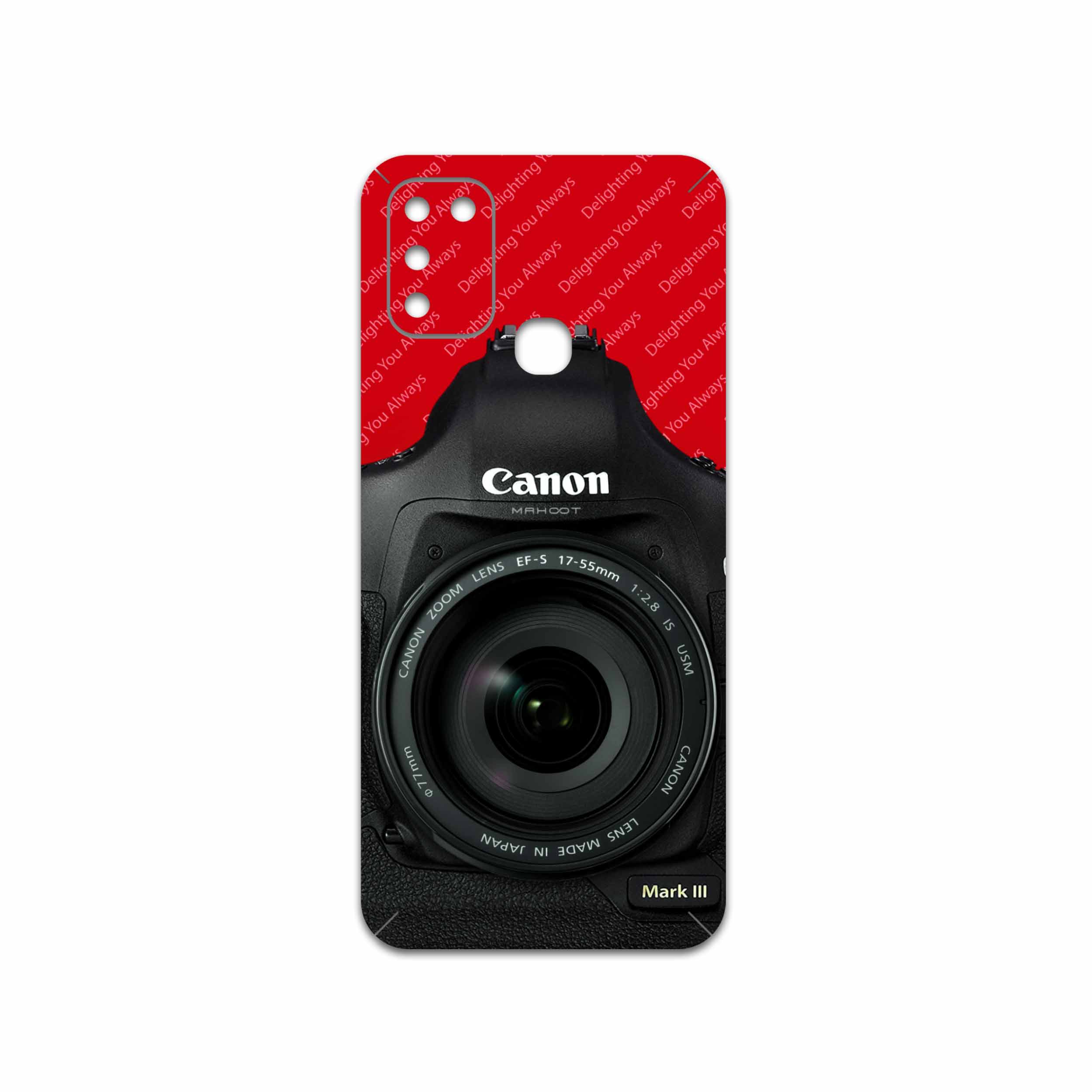 برچسب پوششی ماهوت مدل Canon-Logo مناسب برای گوشی موبایل اینفینیکس Hot 10 Play