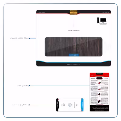 برچسب پوششی ماهوت مدل Burned Wood مناسب برای تبلت اپل iPad Pro 12.9 (GEN 3) 2018 A2014