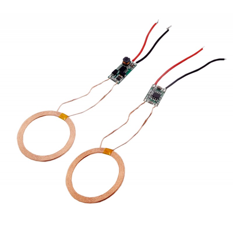 ماژول شارژر فرستنده و گیرنده وایرلس مدل XKT-412 مجموعه 2 عددی