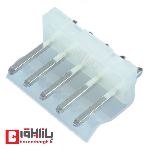کانکتور پاور نری صاف 5 پین بدون قفل