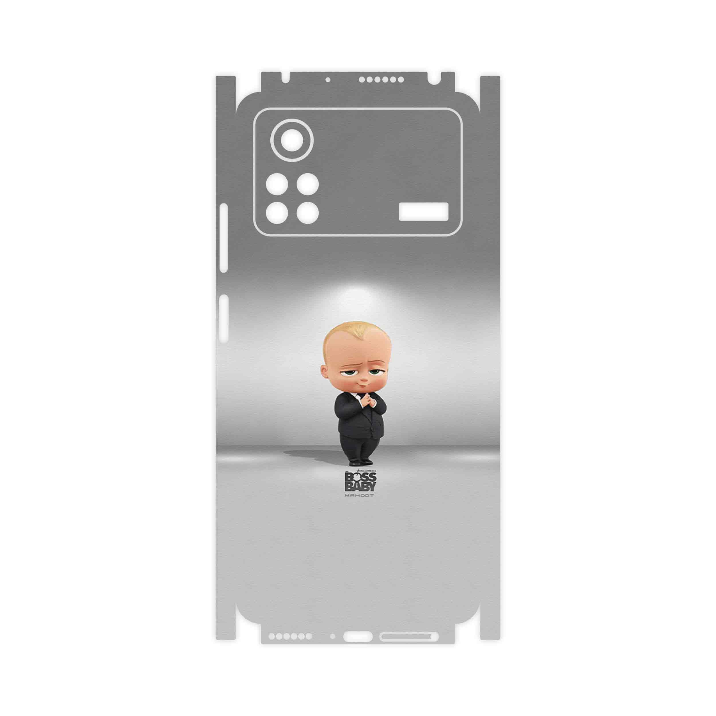 برچسب پوششی ماهوت مدل The Boss Baby-FullSkin مناسب برای گوشی موبایل شیائومی Poco X4 Pro 5G
