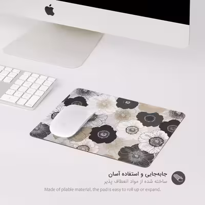 ماوس پد پیکسل میکسل مدل FLOWERS 