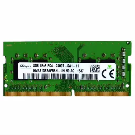 رم لپ تاپ DDR4 تک کاناله 2400 مگاهرتز CL19 اس کی هاینیکس مدل 2400T ظرفیت 8 گیگابایت