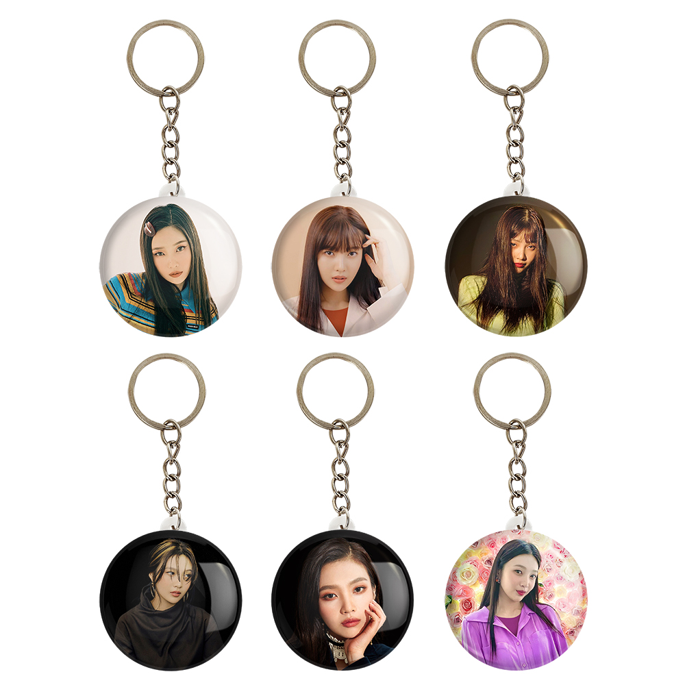 جاکلیدی خندالو مدل جوی گروه رد ولوت Red Velvet کد 1138A مجموعه 6 عددی