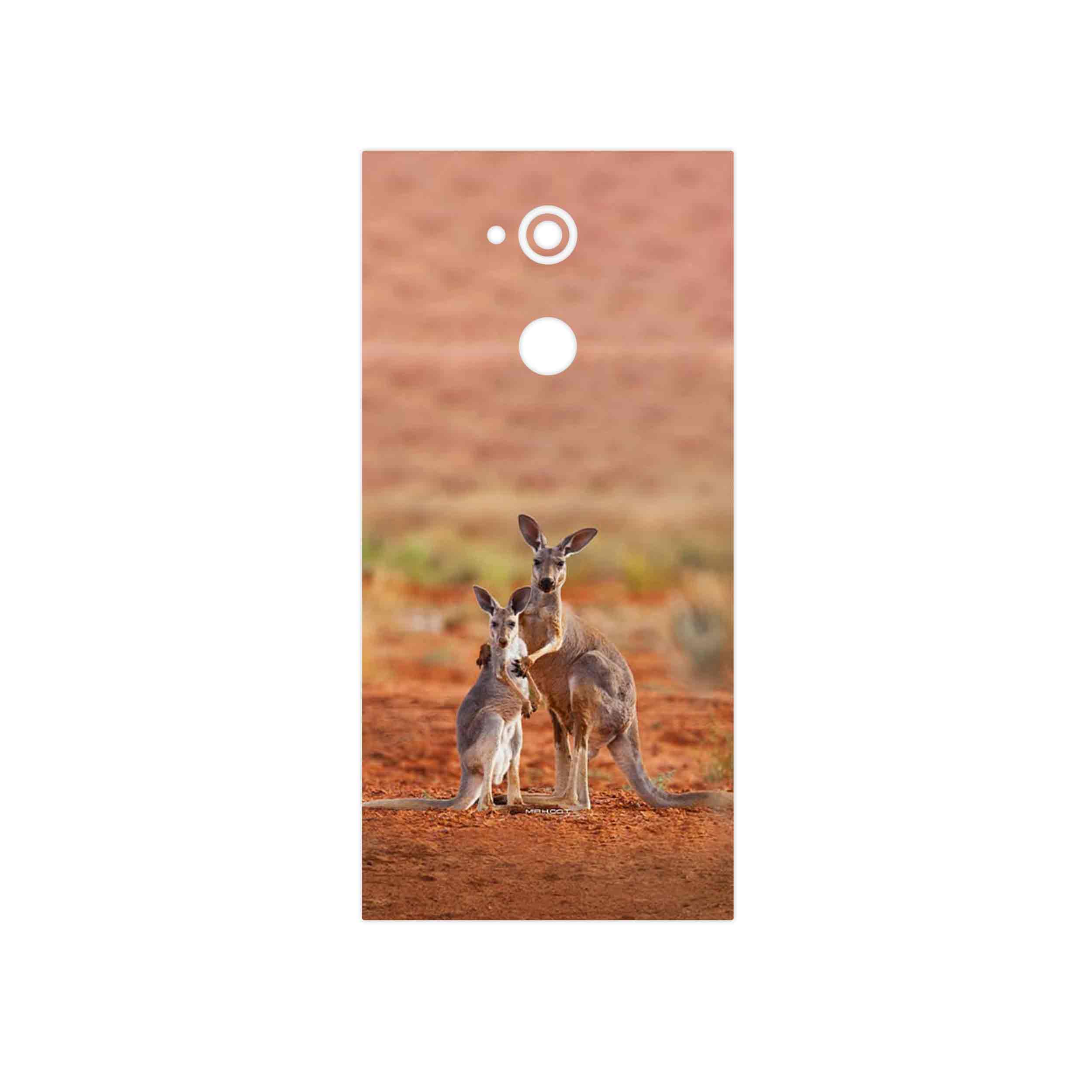 برچسب پوششی ماهوت مدل Kangaroo مناسب برای گوشی موبایل سونی Xperia XA2 Ultra