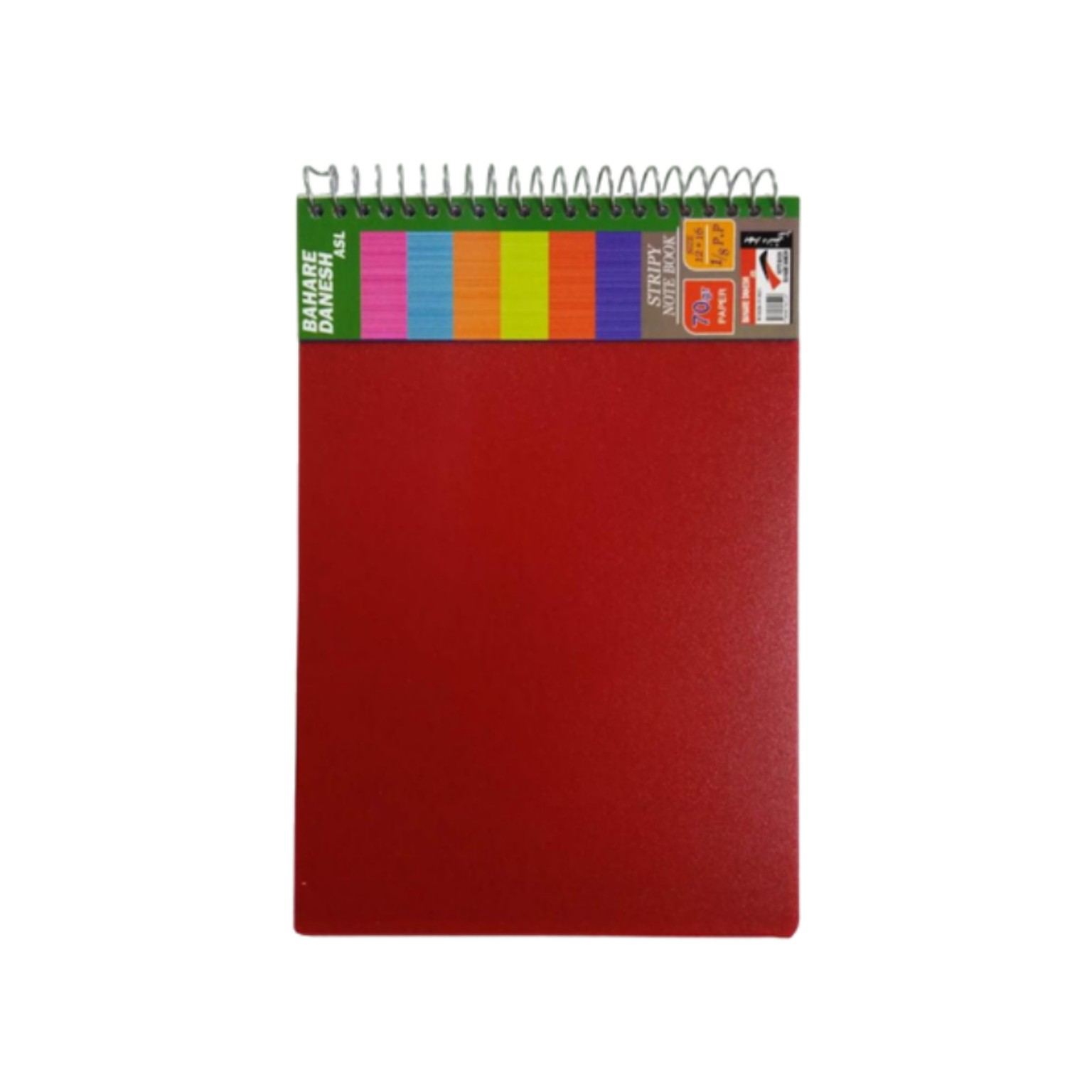 دفتر یادداشت خبرنگاری بهار دانش 60برگ 12عددی