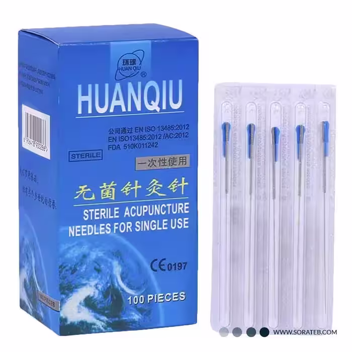 سوزن طب سوزنی هوانکیو 100عددی Huan Qiu
