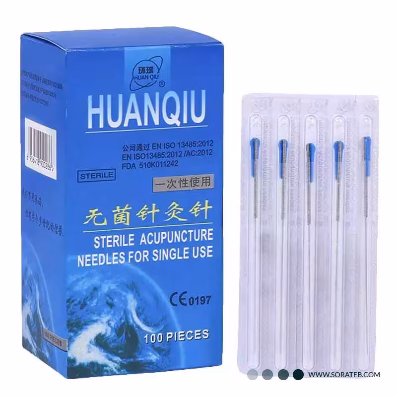 سوزن طب سوزنی هوانکیو 100عددی Huan Qiu