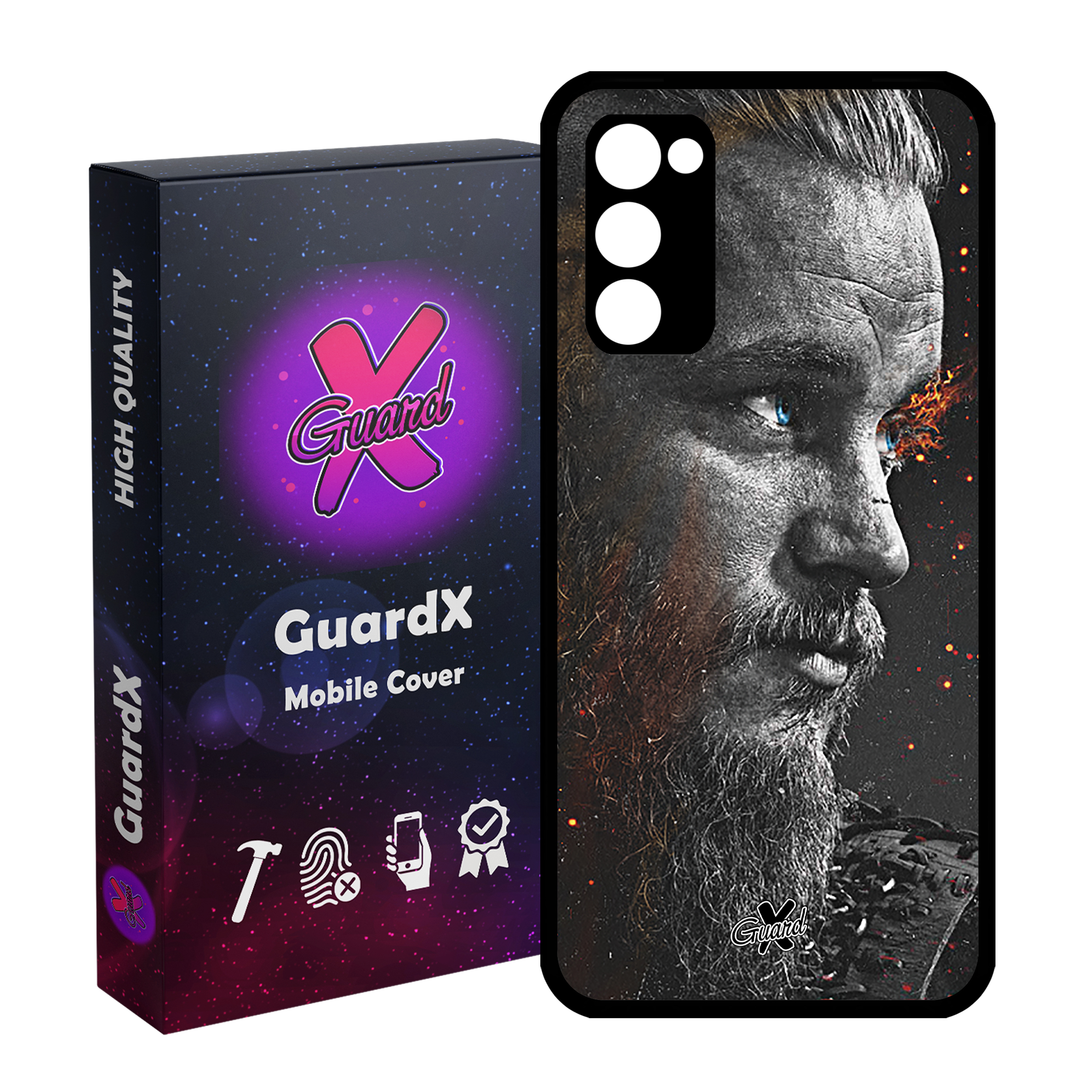 کاور گارد ایکس طرح Ragnar مدل Glass10204 مناسب برای گوشی موبایل سامسونگ Galaxy S20 FE