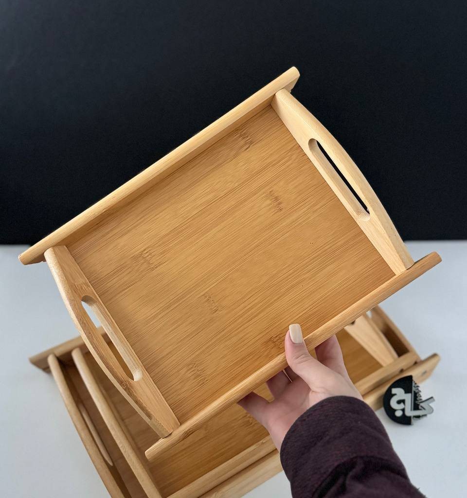سینی مستطیلی دسته دار