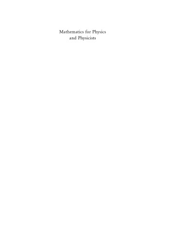 خرید و دانلود نسخه کامل کتاب Mathematics for Physics and Physicists