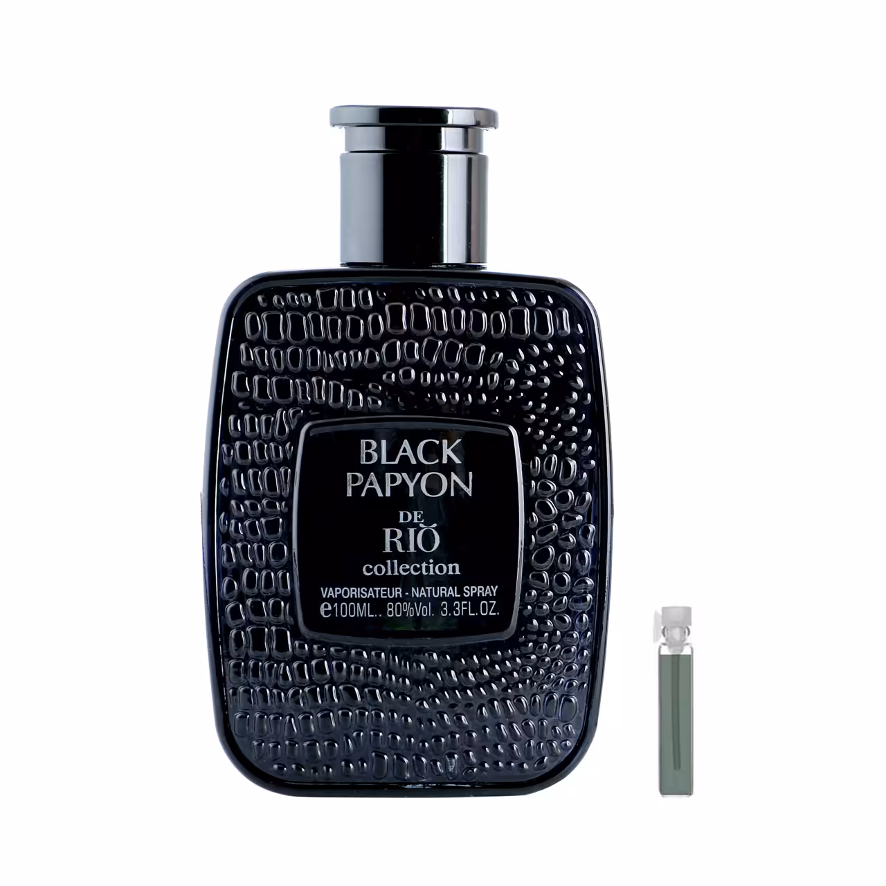 ادو پرفیوم زنانه ریو کالکشن مدل Black Papyon حجم 100 میلی لیتر به همراه عطر جیبی حجم 1 میلی لیتر