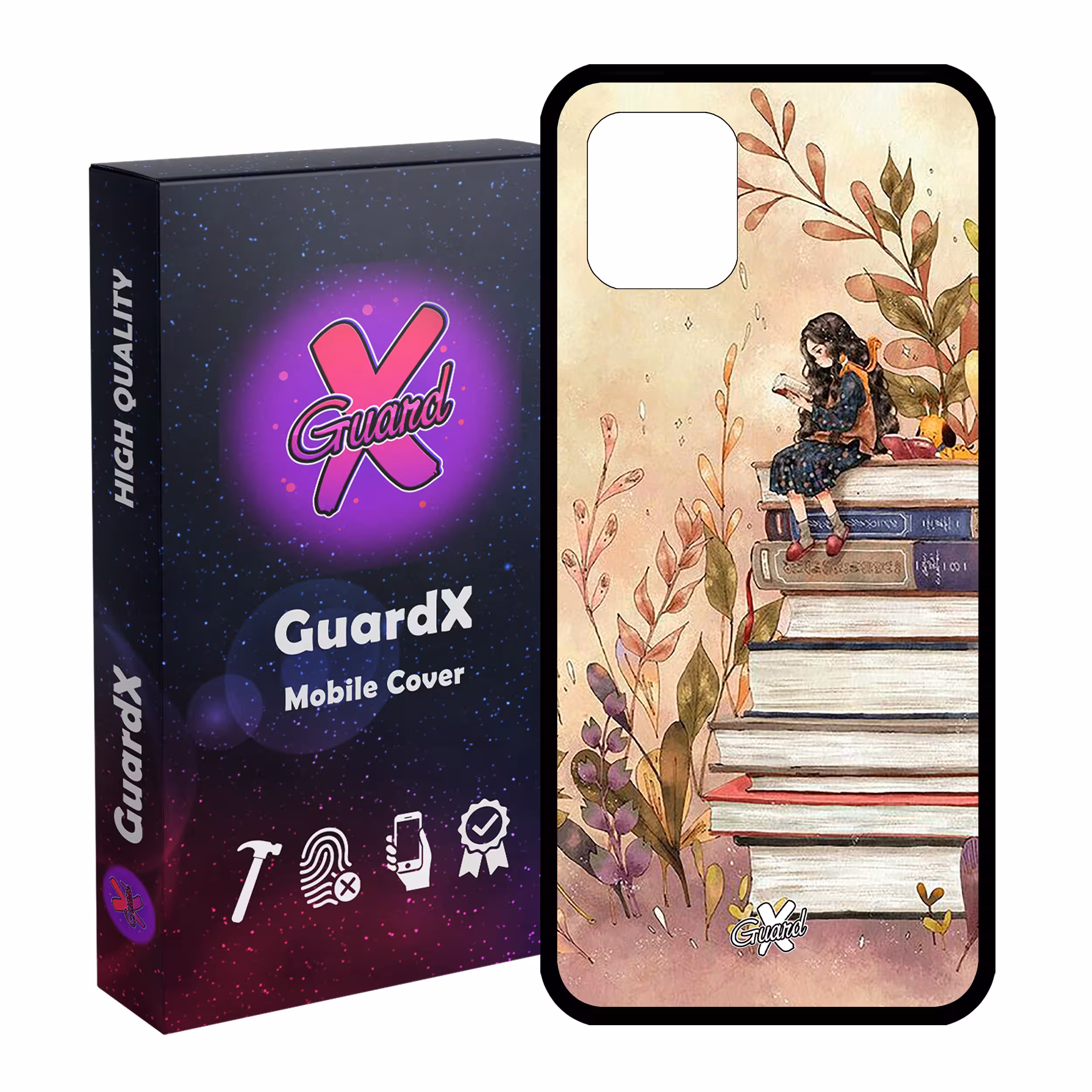 کاور گارد ایکس طرح دختر مدل Glass10313 مناسب برای گوشی موبایل سامسونگ Galaxy Note 10 Lite