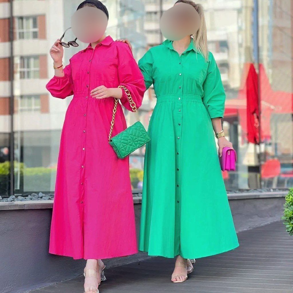 مانتوپیراهنی کمرکش
بلند و جذاب
کد 055