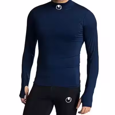 بلوز ورزشی مردانه آلشپرت استرچ انگشتی ALA MUH2540-400|سرمه ای