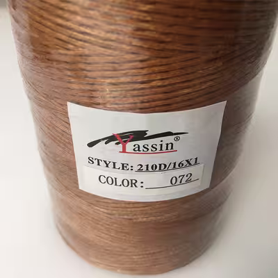 نخ موم دار یاسین کد 500-072 طول 500 متر
