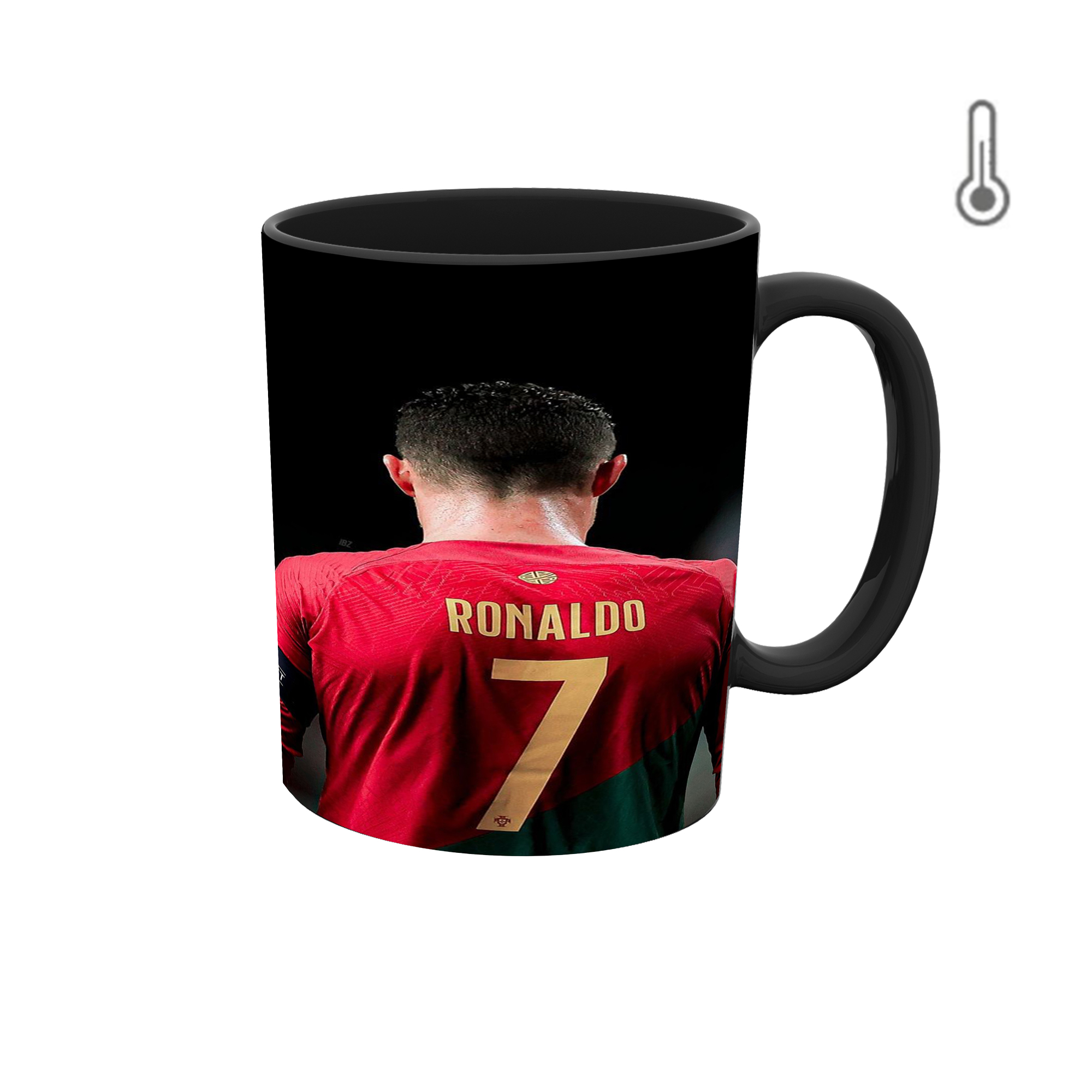 ماگ حرارتی طرح رونالدو پرتغال 