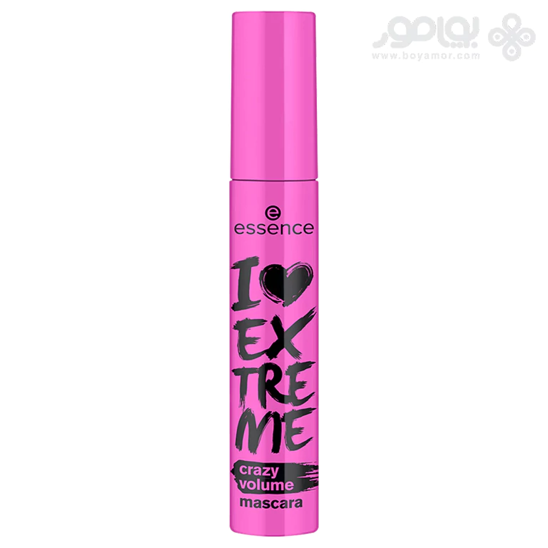 ریمل صورتی اسنس مدل I Love Extreme Crazy Volume
