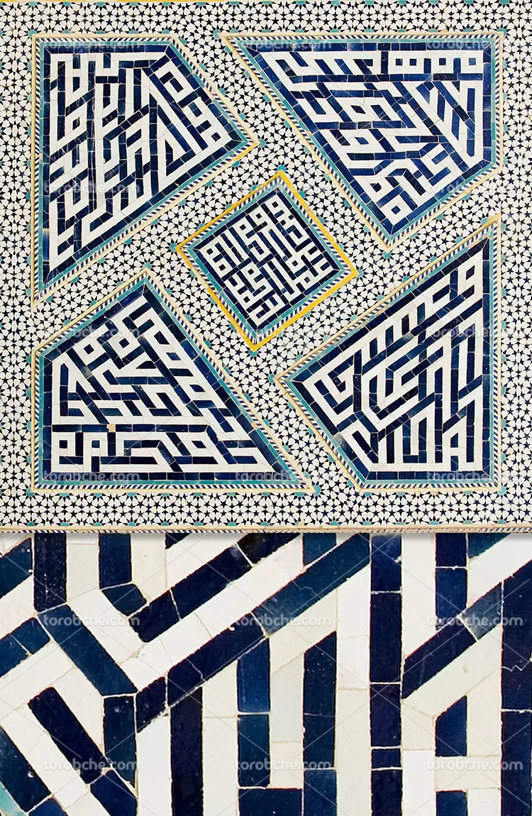 عکس کاشیکاری مسجد | گرافیک با طعم تربچه