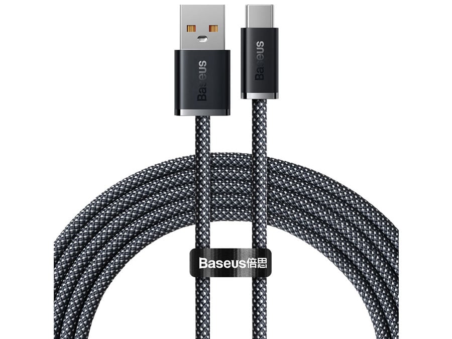 کابل شارژ سوپر فست تایپ سی 2 متری بیسوس Baseus Dynamic Series Fast Charging Cable 100W CALD000716