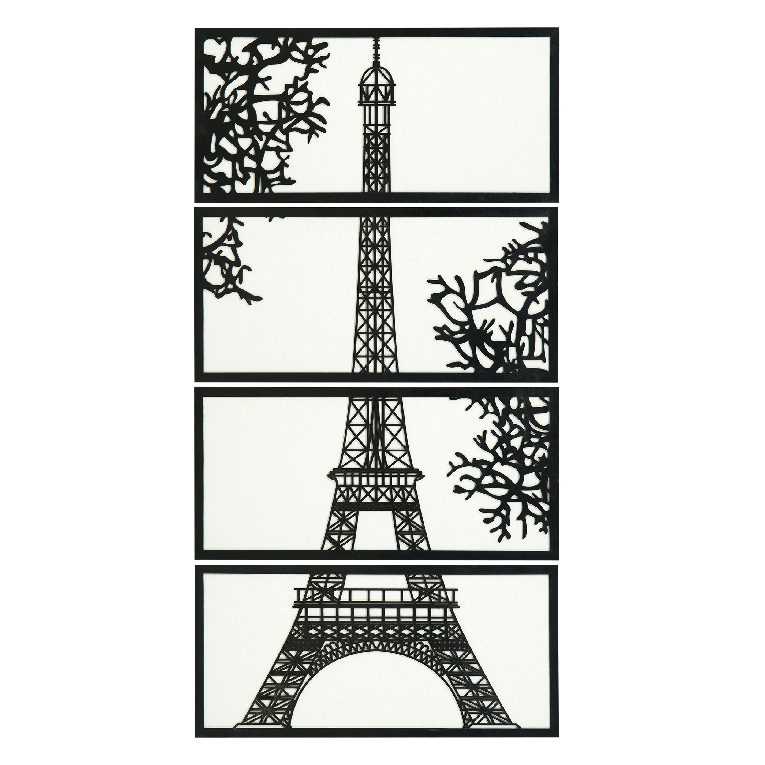 تابلو مدل ایفل مجموعه 4 عددی